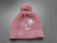 Mädchen Wintermütze Mütze mit Bommel rosa mit Sternen und Glitzer Baden-Württemberg - Oberreichenbach Vorschau