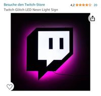 Twitch neon schild Thüringen - Erfurt Vorschau