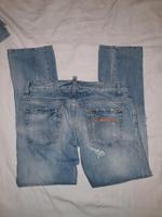 dsquared jeans damen Hose hellblau used boyfreid rippen ital. 42 Bayern - Kolbermoor Vorschau