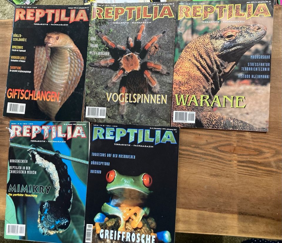 Reptilia Zeitschriften in Leimen