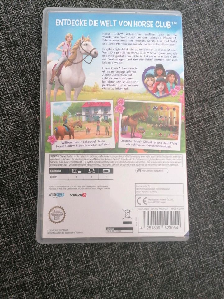 Nintendo Switch Spiel Horse Club Adventures in Bretzfeld