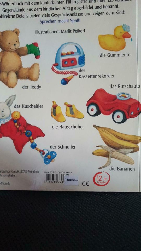 Kinderbuch ab 12 Monaten Fühlbuch in Landsberg (Saalekreis)