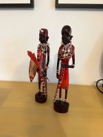 Holzfigur Afrika Handarbeit handgeschnitzt Niedersachsen - Horneburg Vorschau