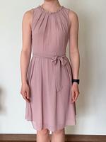 Manguun  Kleid feine Stoff zart rosé 32 Saarbrücken-Mitte - St Johann Vorschau