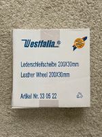 Westfalia Lederschleifscheibe Leder Abziehscheibe 200x30mm NEU Baden-Württemberg - Bad Mergentheim Vorschau