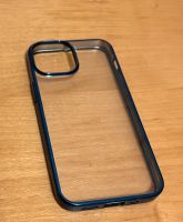 Hülle für iPhone 13 mini, transparent, blaue Ränder (unbenutzt!) München - Maxvorstadt Vorschau