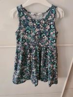 Kleid, Sommerkleid, h&m, dunkelblau Blumen, gr 110/116 Bayern - Langenzenn Vorschau