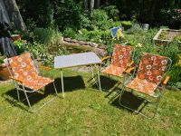 DDR Ostalgie Camping 3 Stühle und Tisch Retro Thüringen - Möhrenbach Vorschau
