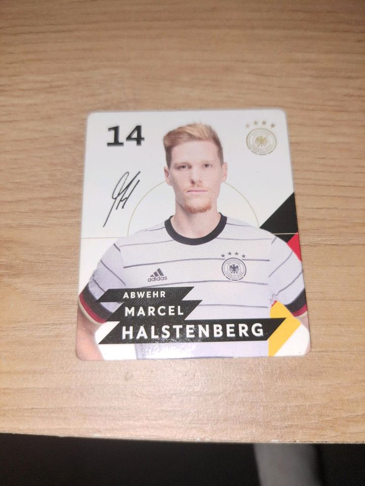 Marcel Halstenberg Fußball Karte in Hamburg