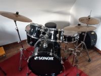 Sonor AQ1 Stage Drumset - Piano black + Becken (Sabian HHX-Serie) Bayern - Prosselsheim Vorschau