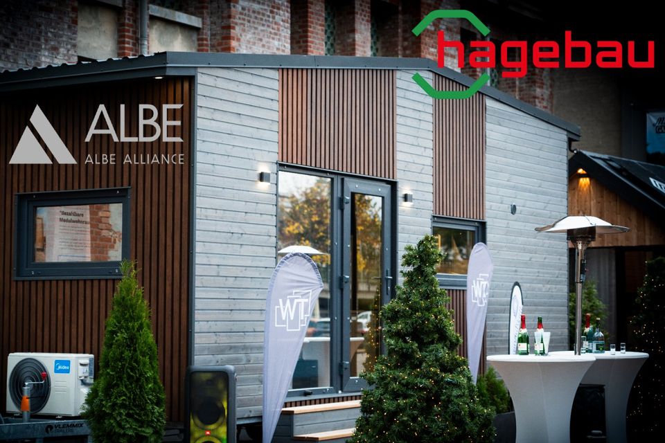 hagebau Tiny House beim hagebaumarkt GLADBECK in Gladbeck