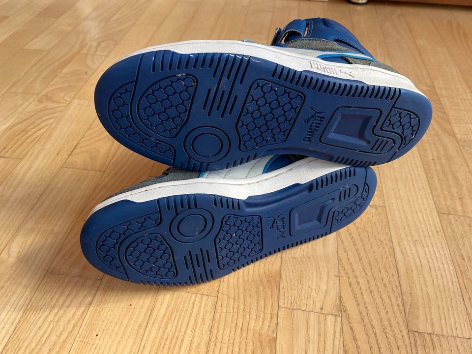 Puma halbhohe Sneaker Gr 37 blau in Bönnigheim