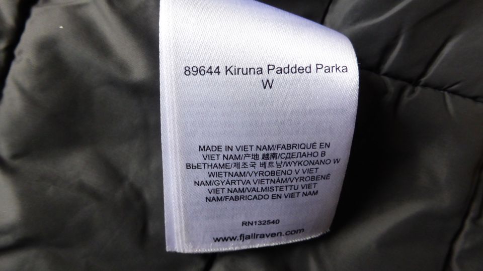 Fjällräven Kiruna Padded Parka Jacke Jacket Sten G1000 Greenland in Erwitte