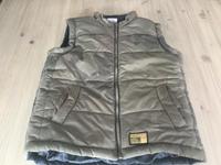 Kinder-Weste - Weste - Jacke - Oliv - gemustert - Größe 128 Schleswig-Holstein - Neumünster Vorschau