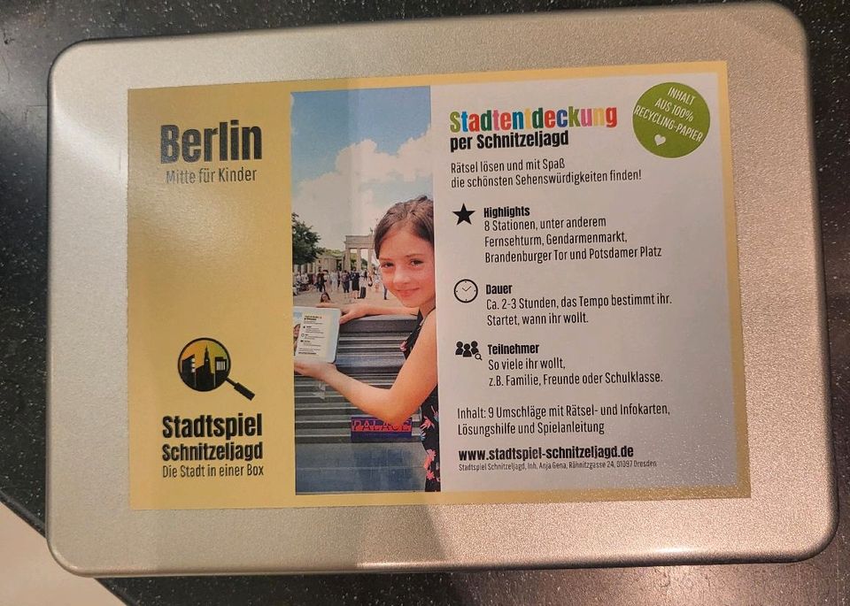 Stadtspiel Schnitzeljagd Berlin Kinder in Dortmund