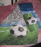 Kinder Fußball Bettwäsche neu 100x135 und 40x60cm Schleswig-Holstein - Ahrensburg Vorschau