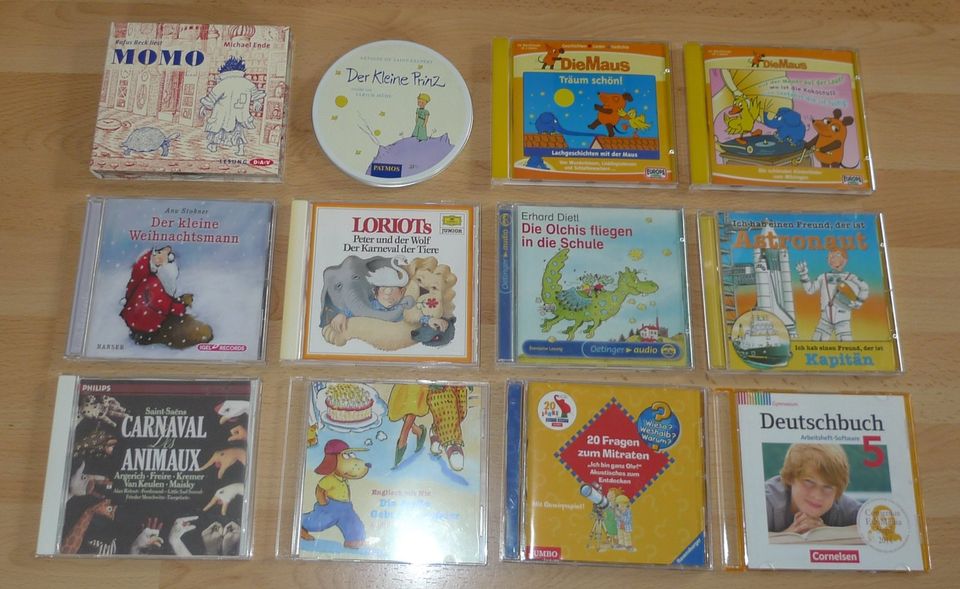 Diverse Hörspiel CDs Kinder, Momo, die Maus, kleine Prinz, Olchis in Herford