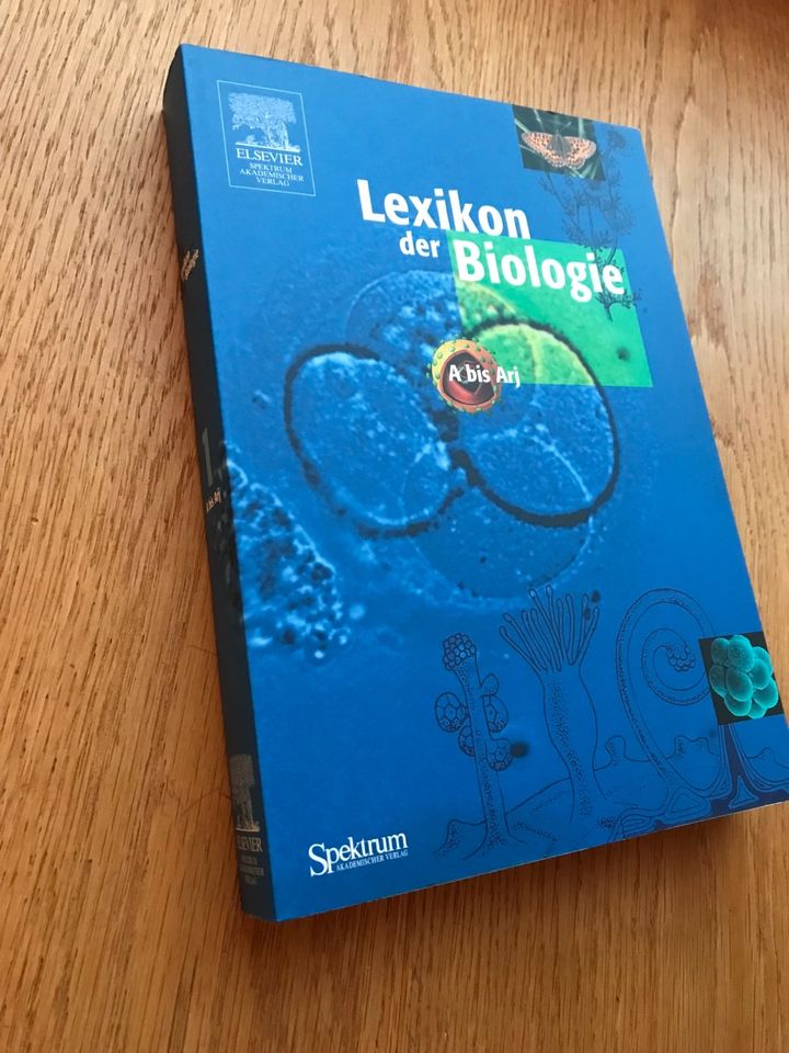 Lexikon der Biologie Elsevier Spektrum Verlag 14 Bände in Dassendorf