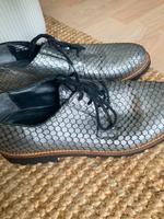 Schuhe silber Buderpester Catwalk Größe 39 Dortmund - Innenstadt-West Vorschau