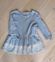 Hallhuber Bluse Tunika blau weiß gestreift mit Spitze Gr. 36 / S Baden-Württemberg - Ostfildern Vorschau