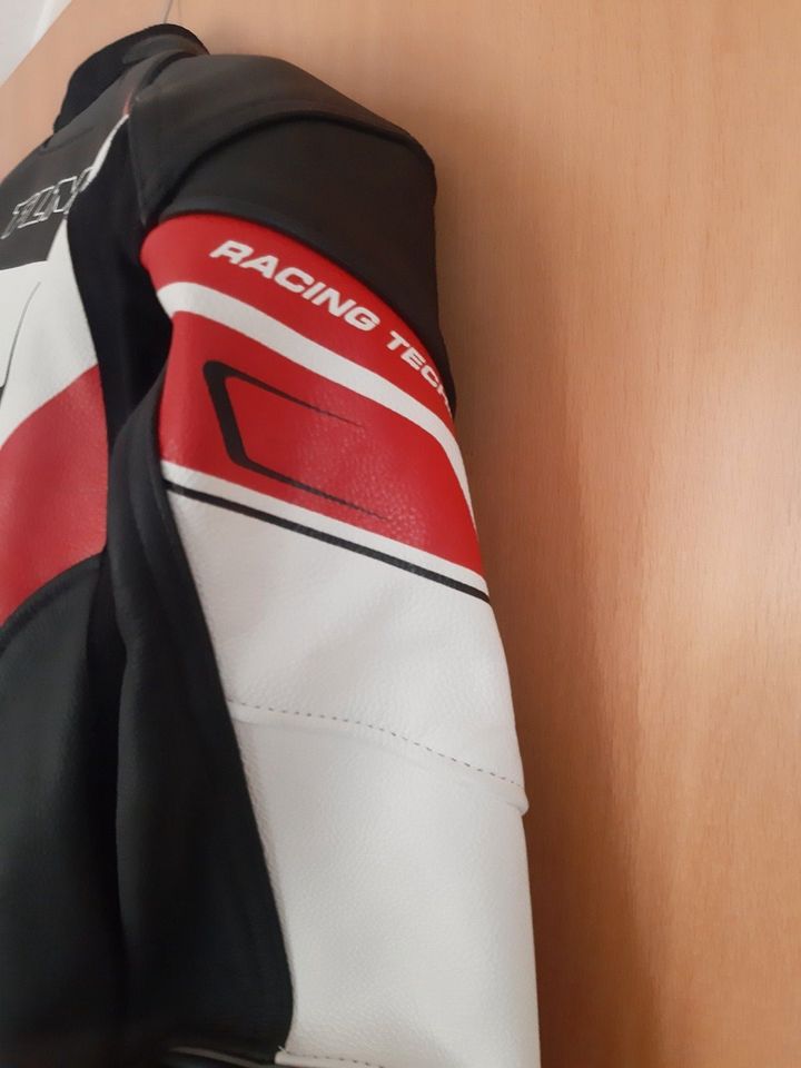 Leder Herren-Motorrad -Jacke von FLM, Gr. 52 in Hückelhoven