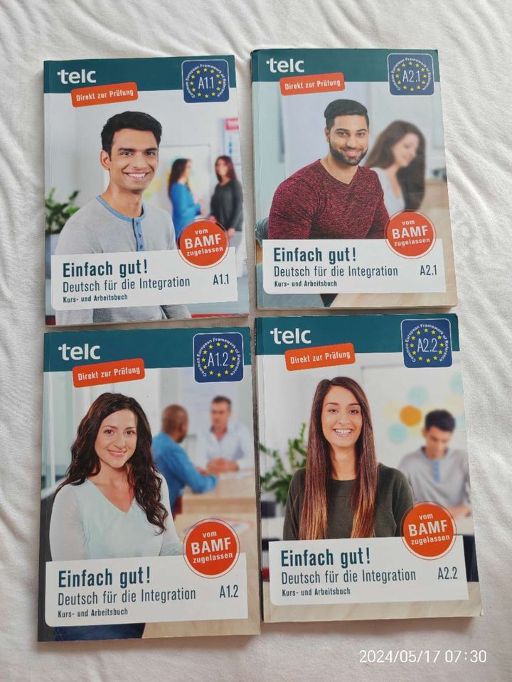 Deutsch Kurs Telc einfach gut! Von A1.1 bis A2.2 in Düsseldorf