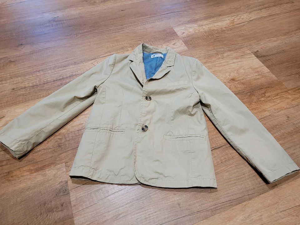 Jacket, Blazer, festlich h&m Größe 128 in Aurich