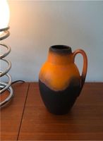 Vintage Vase Fat Lava Orange Braun Verlauf 70er Henkelvase Krug Altona - Hamburg Bahrenfeld Vorschau