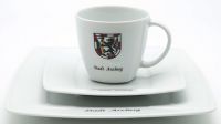 Stadt Arzberg Porzellan Tasse Untertasse Kuchenteller für Kaffee Bayern - Gefrees Vorschau