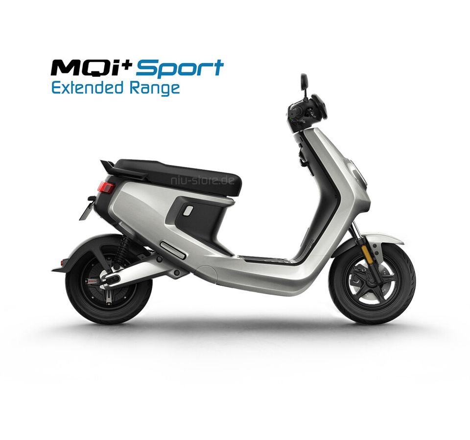 NIU MQI+ Sport 4842 | Extended Range | E-Roller in Frankfurt am Main