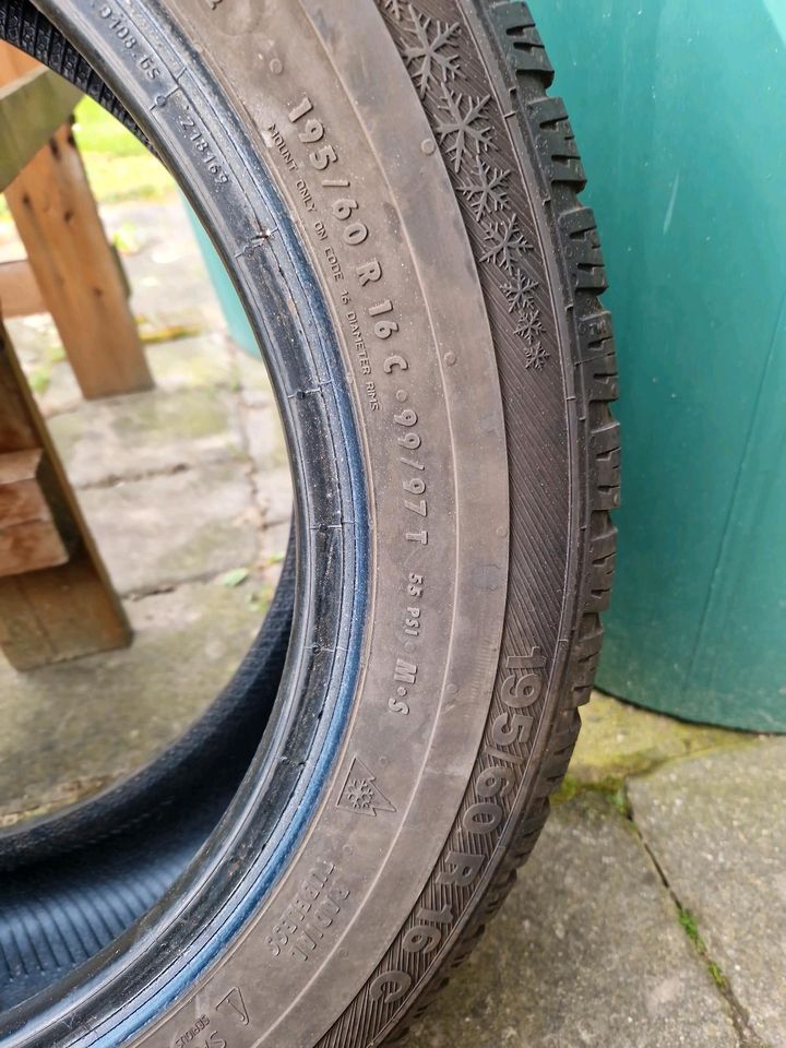 Winterreifen Barum SNOVANIS 2 195/60 R16 C in Aschersleben