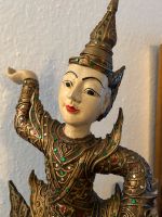 asiatische Figur, Tempeltänzer, Thailand  schön verziert Barleben - Ebendorf Vorschau