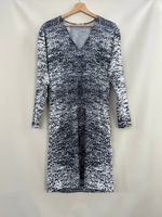 Filippa K grey print dress graues Kleid mit abstraktem Druck Mecklenburg-Vorpommern - Löcknitz Vorschau