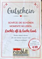 5 Restaurantgutscheine a`20 € - "CAFÈ EXTRABLATT" = 100 € - 12/27 Aachen - Aachen-Mitte Vorschau