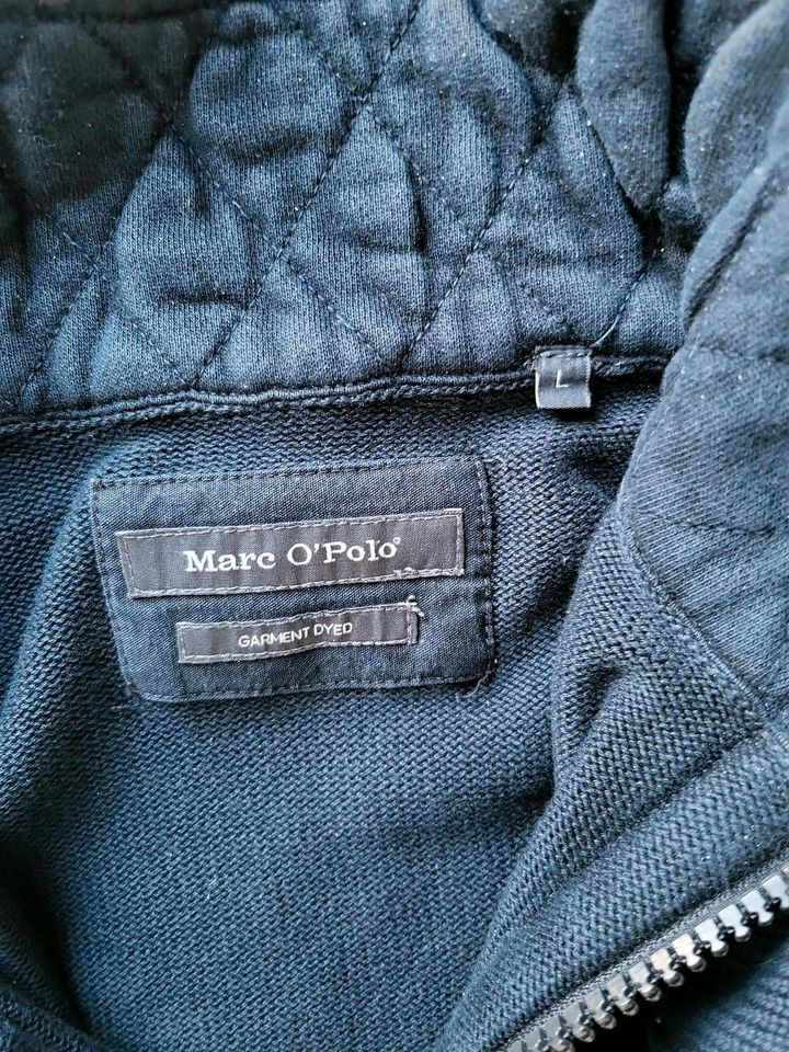 Marc O'Polo Herren Pullover blau Größe L in Worms