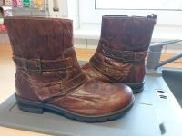 HERREN STIEFEL GR 44 ECHT LEDER ANTIKSTIL Neu Baden-Württemberg - Eberhardzell Vorschau