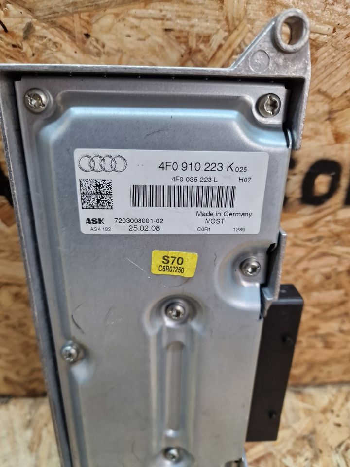 Audi A6 4F Verstärker 4F0910223K 4F0035223L Soundsystem Endstufe in Castrop-Rauxel