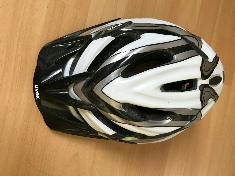 Radhelm Uvex Größe 52-57 in pearl-titan-black --NEU-- in Idstein