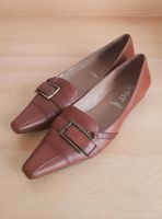 Esprit Leder Echtleder Damenschuhe flach spitz Loafer Flats Hessen - Griesheim Vorschau