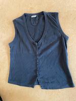 Street One Gr 44 William Pullunder Shirt mit Knöpfen anthrazit Bayern - Fürth Vorschau