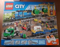 LEGO City Eisenbahn 60052 Blauer Güterzug Cargo Train Vollständig Niedersachsen - Leer (Ostfriesland) Vorschau