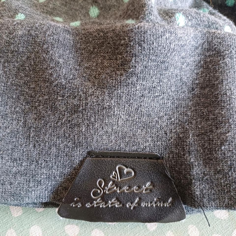 Ragwear Sweatshirt Kleid gr.M grau türkis in Oststeinbek