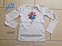 Mädchen Langarmshirt Wendepailletten,  Shorts 158 Nordrhein-Westfalen - Oer-Erkenschwick Vorschau