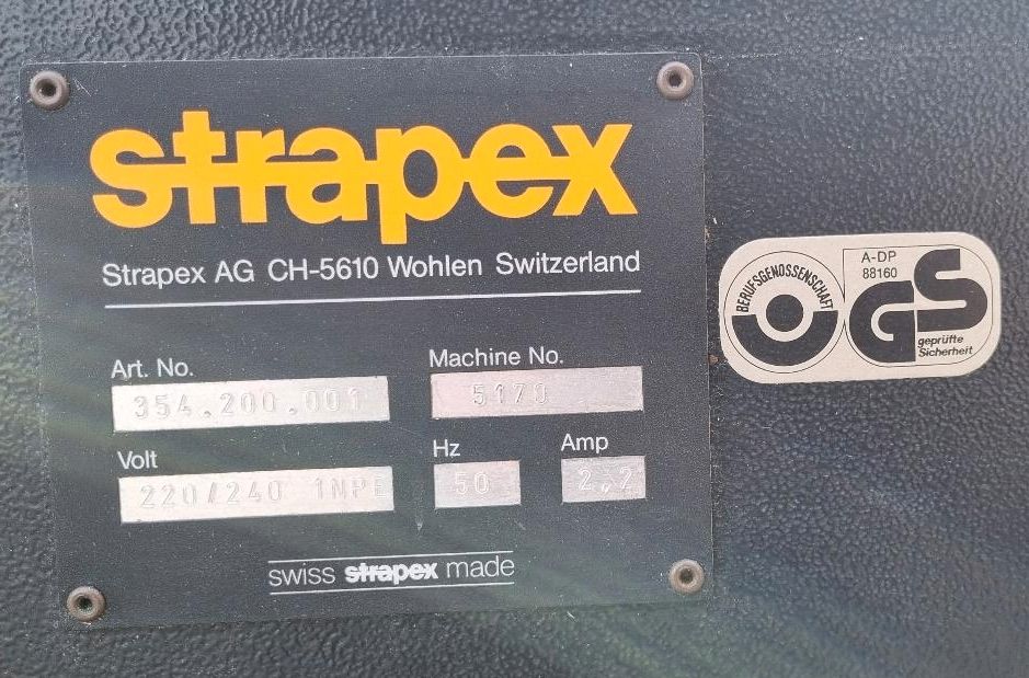 Strapex Cubic Kunststoffband-Umreifungsmaschine in Schopfheim
