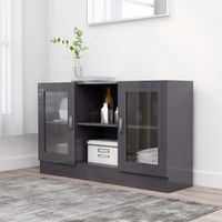 Vitrinenschrank Hochglanz-Grau 120x30,5x70 cm, 145€* Köln - Porz Vorschau