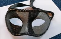 Karneval Maske Fasching schwarz silber Glitzer Schleswig-Holstein - Großhansdorf Vorschau