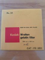 Kodak Wratten Gelatin Filter 150 x 150 mm rot CAT 170 68II No. 25 Baden-Württemberg - Emerkingen Vorschau