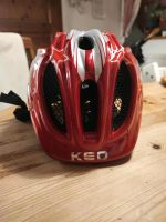 KED Meggy II Fahrradhelm XS rot mit Sternen Thüringen - Gefell Vorschau