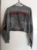 Alchemy England Crop Pulli, grau used Look, Gothic, Pentagram Bayern - Bad Füssing Vorschau