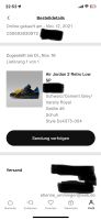 Nike Jordan 2 Retro Low SP Off White 46 Bayern - Altertheim Vorschau